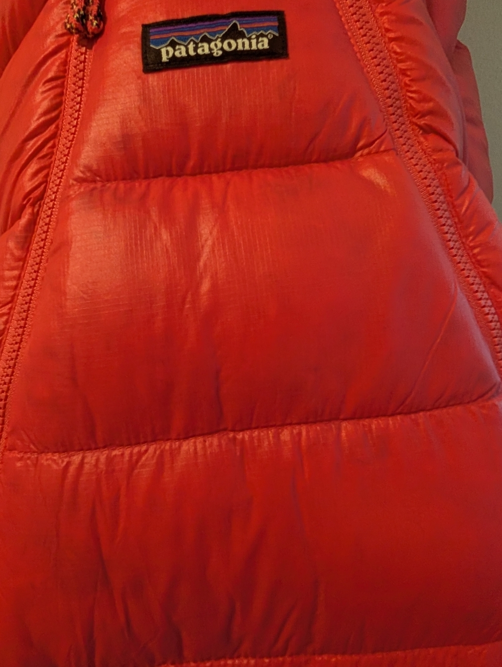 Patagonia Infant Hi-Loft Down Sweater™ Bunting in Sierra Pink - Picture 4 of 6